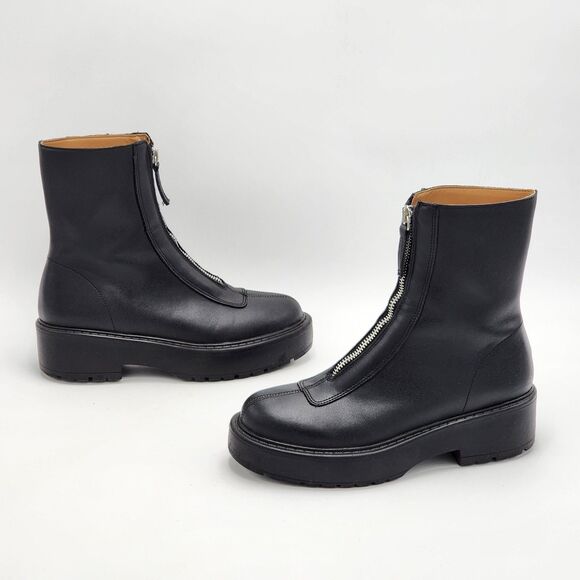 Steve Madden Jones Monrow Zipper Platform Booties Size 7 - Picture 4 of 9